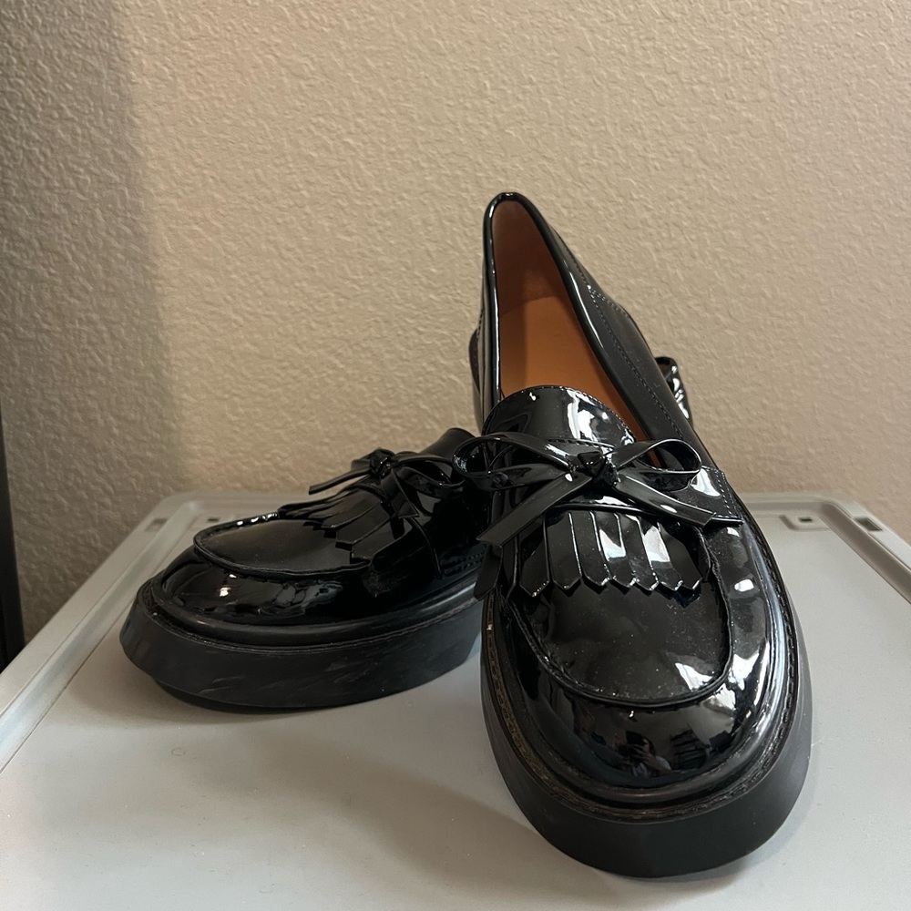 Shiny Leather Oxford
